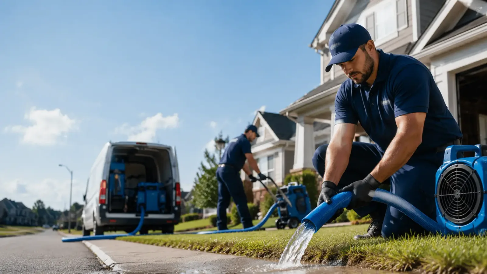 Flood Damage Restoration in Brighton, MI